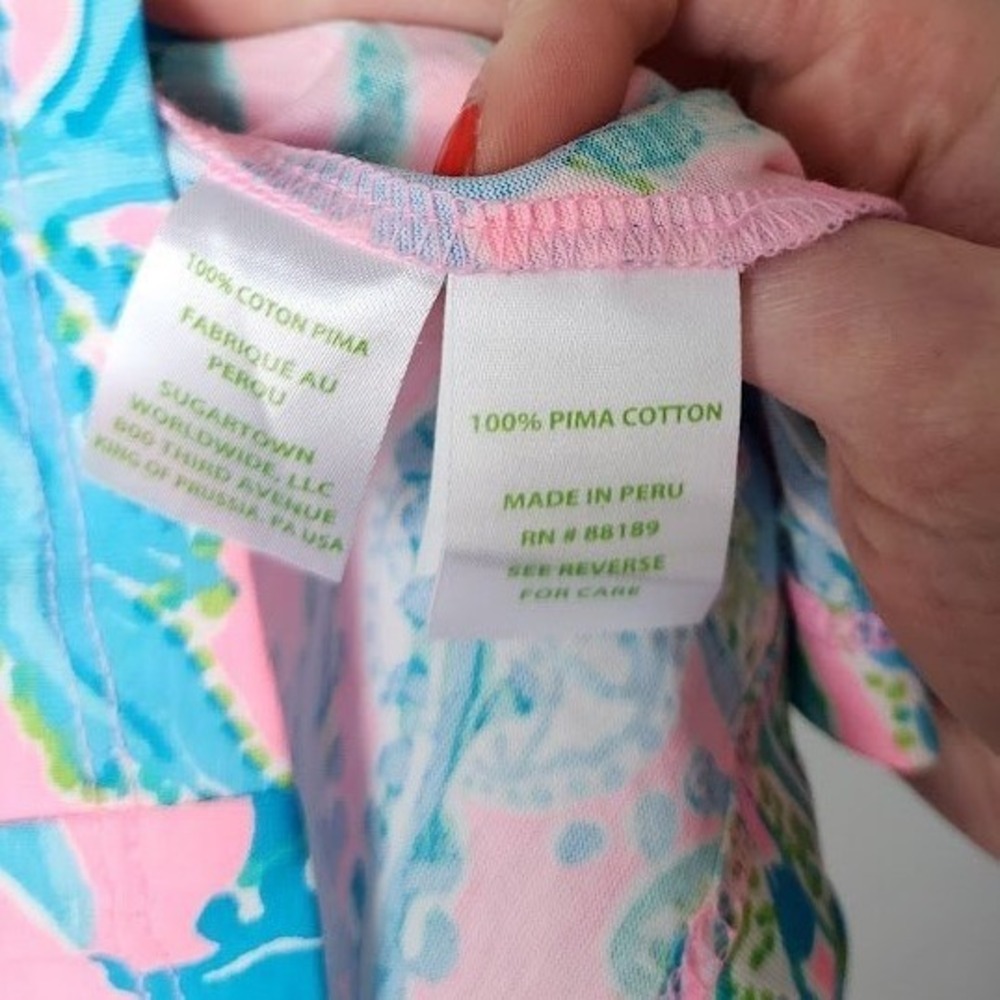 LILLY PULITZER Kristin mini dress in Mandeville Baby nautical print size XXS - Picture 5 of 6